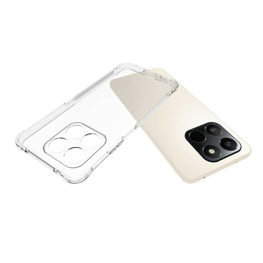 Honor 400 Smart (4G / 5G) EIDERWOOD Plastic Case with Shock Absorbing Corners - Transparent
