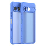 EIDERWOOD Sony Xperia 10 VII Matte Hybrid Case - Transparent / Blue