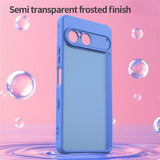 EIDERWOOD Sony Xperia 10 VII Matte Hybrid Case - Transparent / Blue