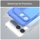 EIDERWOOD Sony Xperia 10 VII Matte Hybrid Case - Transparent / Blue