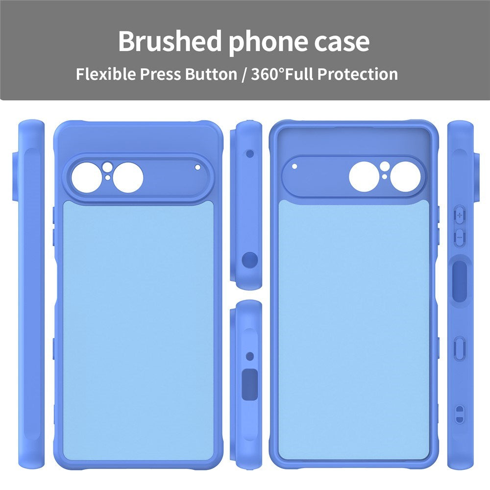 EIDERWOOD Sony Xperia 10 VII Matte Hybrid Case - Transparent / Blue