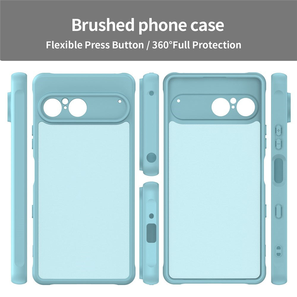 EIDERWOOD Sony Xperia 10 VII Matte Hybrid Case - Transparent / Light Blue