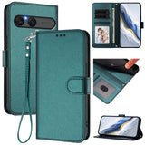 EIDERWOOD Sony Xperia 10 VII Faux Leather Flip Case with Card Holder & Strap - Green
