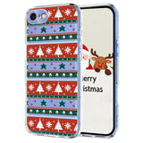 EIDERWOOD iPhone SE (2022 / 2020) / 8 / 7 Flexible Plastic Christmas Case with Motif - Transparent / Pattern