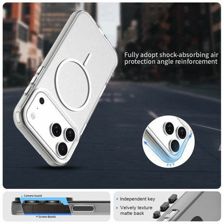 iPhone 18 Pro / 17 Pro EIDERWOOD Hybrid Plastic Case - MagSafe Compatible - White