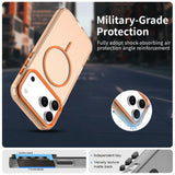 iPhone 18 Pro / 17 Pro EIDERWOOD Hybrid Plastic Case - MagSafe Compatible - Orange