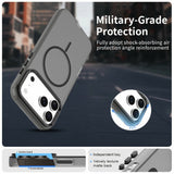 iPhone 18 Pro / 17 Pro EIDERWOOD Hybrid Plastic Case - MagSafe Compatible - Black