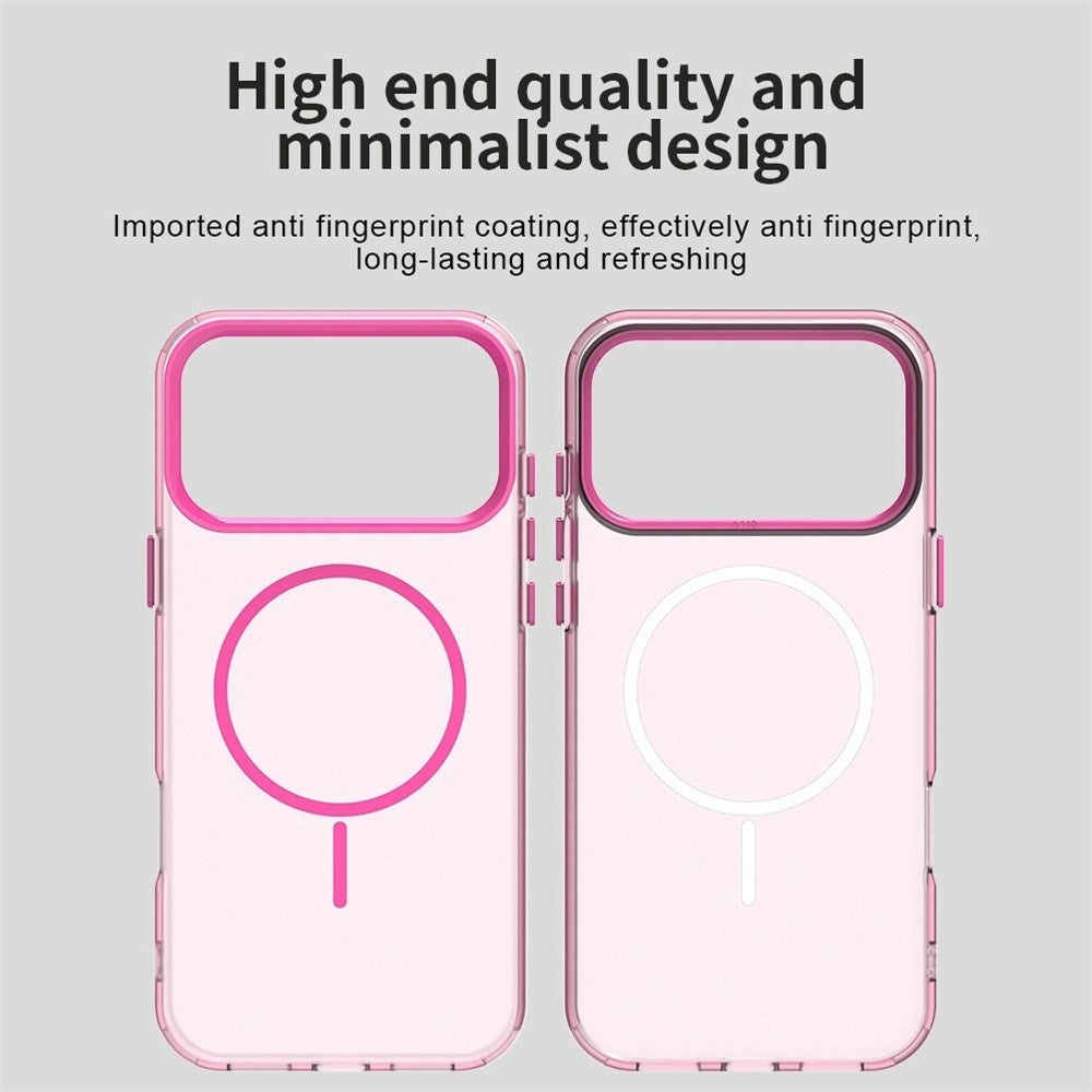 iPhone 18 Pro / 17 Pro EIDERWOOD Hybrid Plastic Case - MagSafe Compatible - Pink