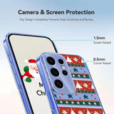EIDERWOOD Samsung Galaxy S24 Ultra Flexible Plastic Christmas Case with Motif - Transparent / Pattern