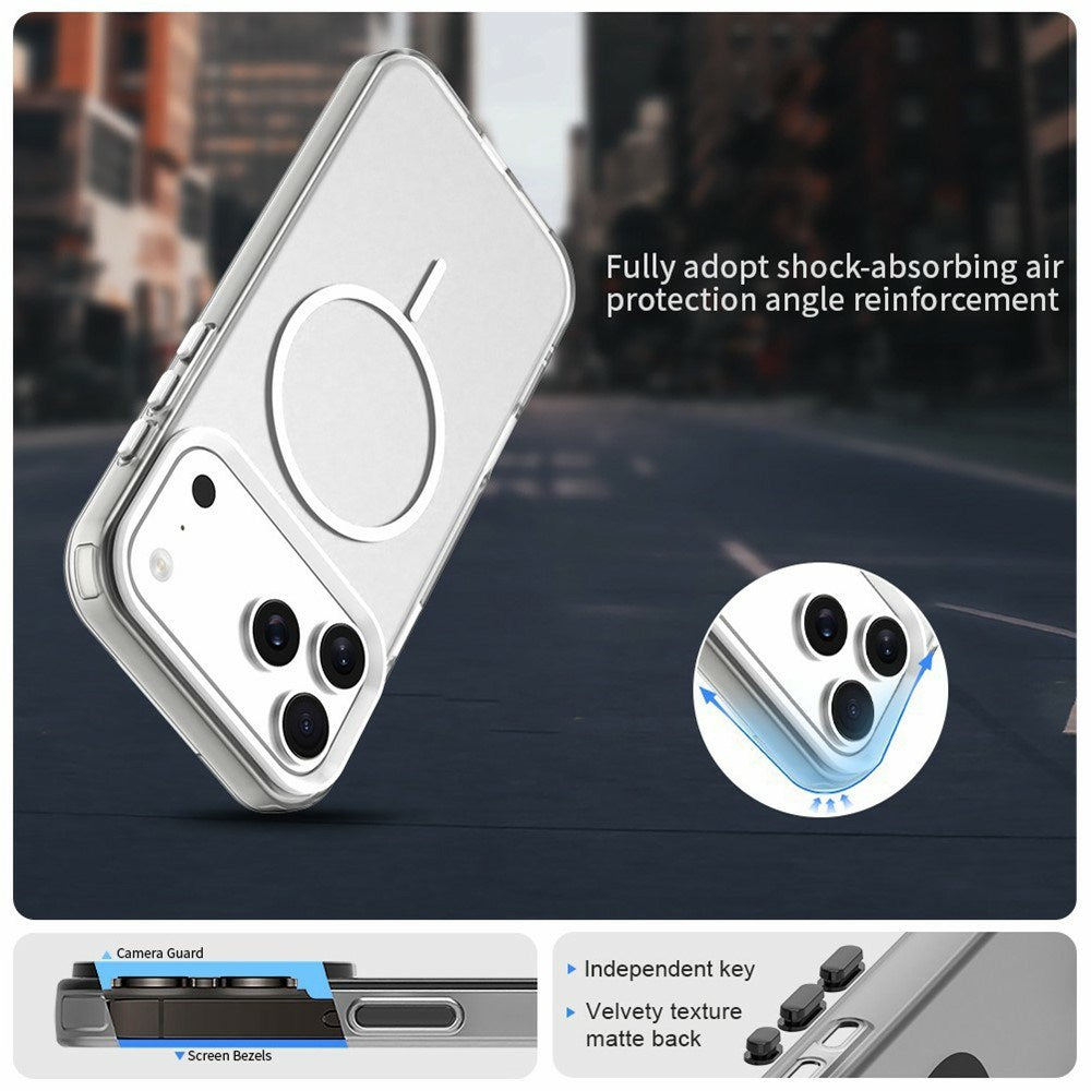 iPhone 18 Pro Max / 17 Pro Max EIDERWOOD Hybrid Plastic Case - MagSafe Compatible - White