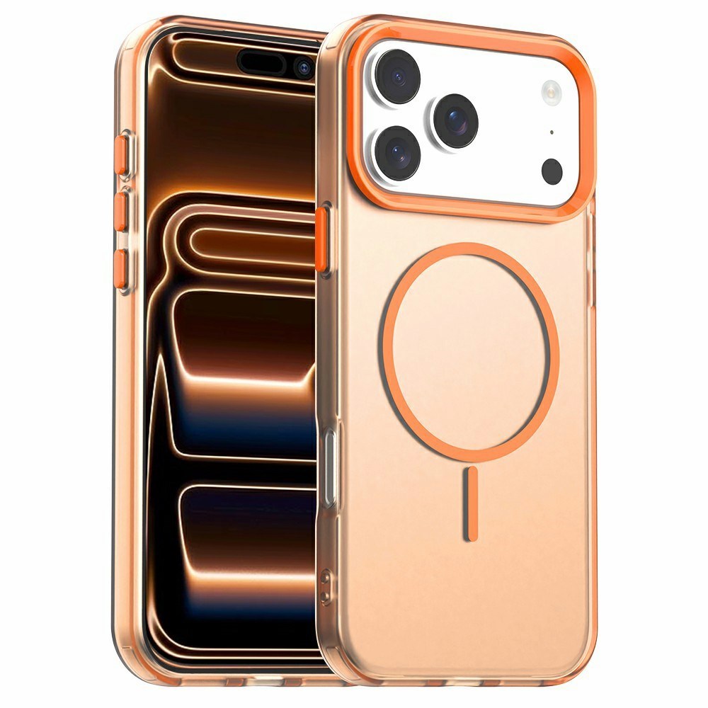 iPhone 18 Pro Max / 17 Pro Max EIDERWOOD Hybrid Plastic Case - MagSafe Compatible - Orange