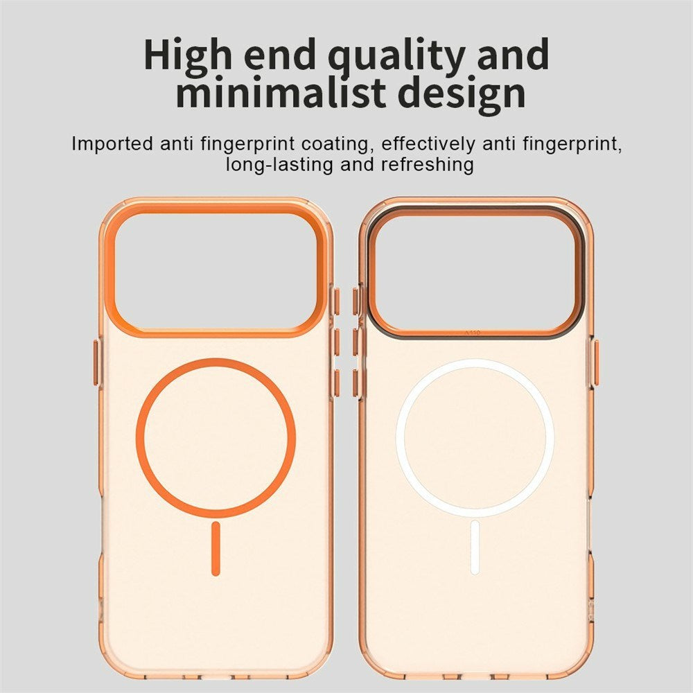 iPhone 18 Pro Max / 17 Pro Max EIDERWOOD Hybrid Plastic Case - MagSafe Compatible - Orange