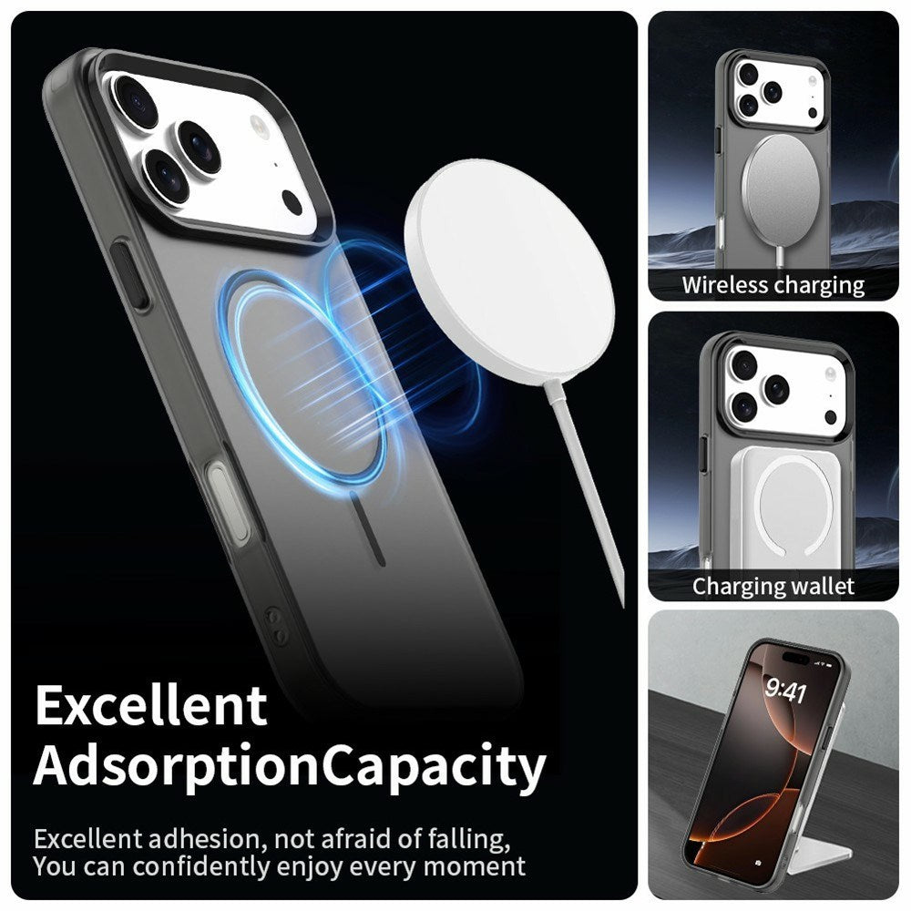 iPhone 18 Pro Max / 17 Pro Max EIDERWOOD Hybrid Plastic Case - MagSafe Compatible - Black