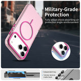 iPhone 18 Pro Max / 17 Pro Max EIDERWOOD Hybrid Plastic Case - MagSafe Compatible - Pink