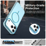 iPhone 18 Pro Max / 17 Pro Max EIDERWOOD Hybrid Plastic Case - MagSafe Compatible - Blue