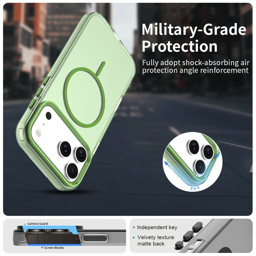 iPhone 18 Pro Max / 17 Pro Max EIDERWOOD Hybrid Plastic Case - MagSafe Compatible - Green