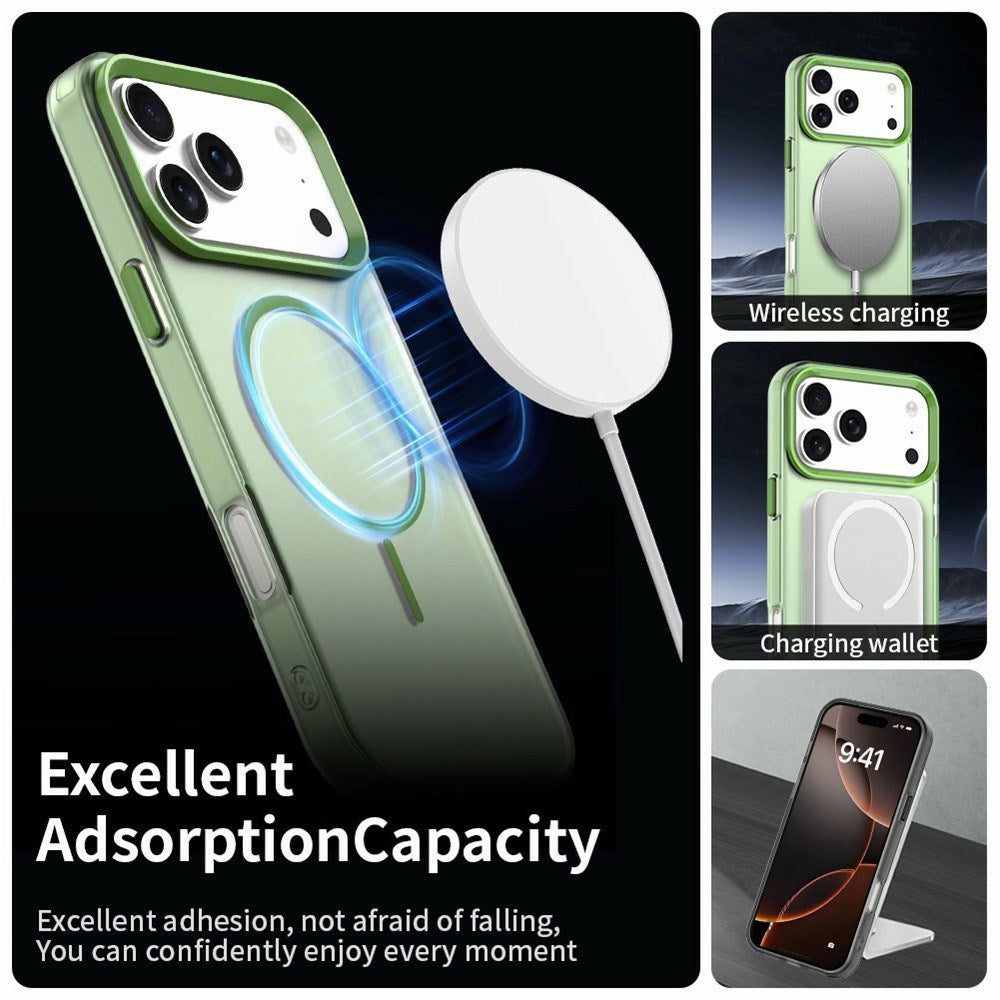 iPhone 18 Pro Max / 17 Pro Max EIDERWOOD Hybrid Plastic Case - MagSafe Compatible - Green