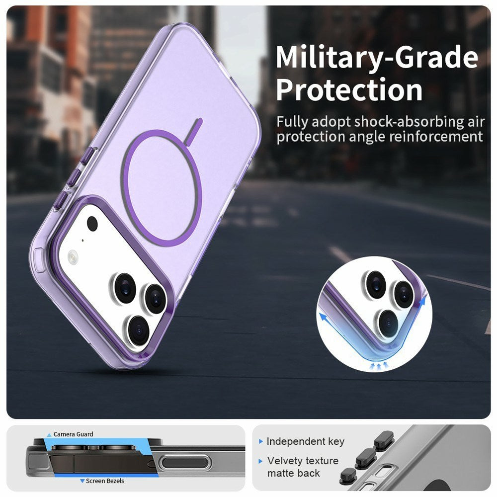 iPhone 18 Pro Max / 17 Pro Max EIDERWOOD Hybrid Plastic Case - MagSafe Compatible - Purple