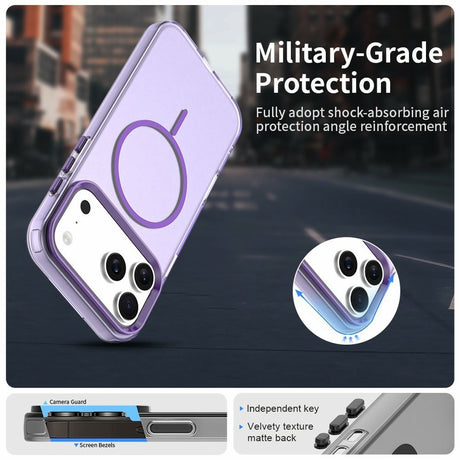 iPhone 18 Pro Max / 17 Pro Max EIDERWOOD Hybrid Plastic Case - MagSafe Compatible - Purple