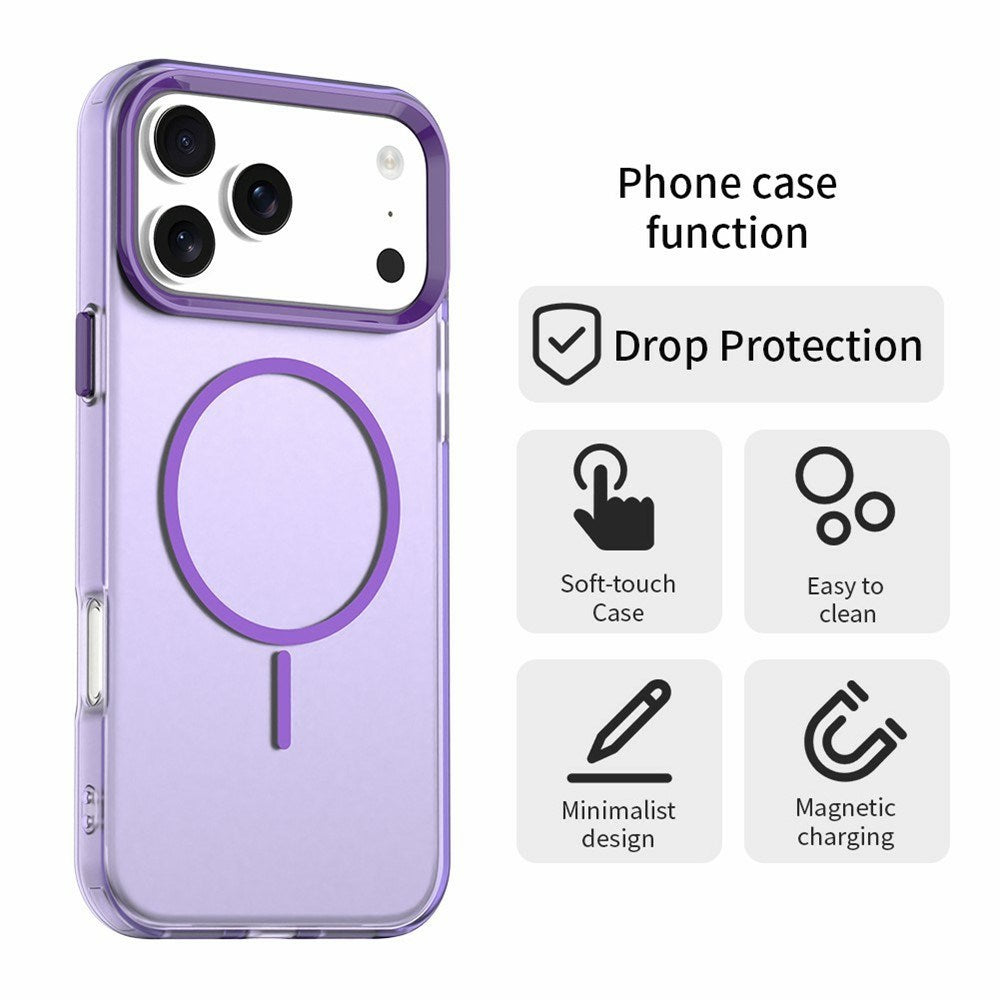 iPhone 18 Pro Max / 17 Pro Max EIDERWOOD Hybrid Plastic Case - MagSafe Compatible - Purple