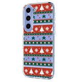 EIDERWOOD Samsung Galaxy S23+ (Plus) Flexible Plastic Christmas Case with Motif - Transparent / Pattern
