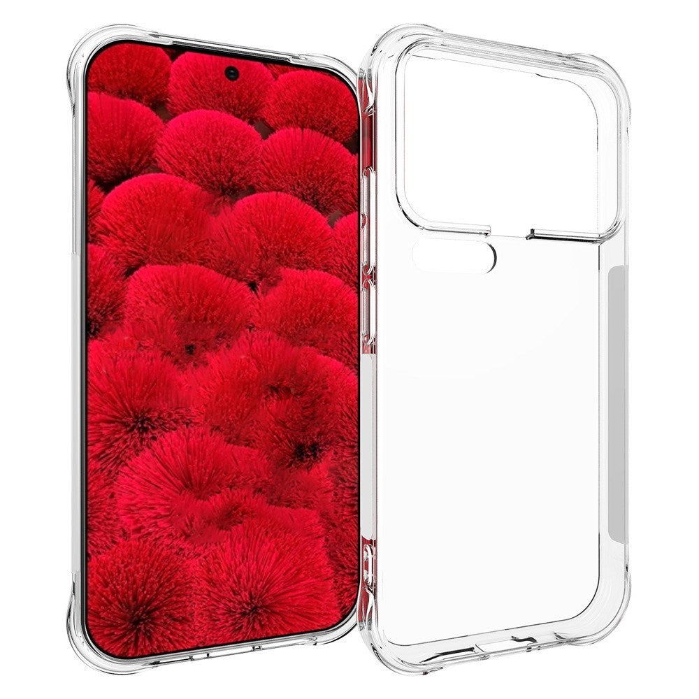 Xiaomi 17 Pro Max EIDERWOOD Plastic Case with Shock Absorbing Corners - Transparent