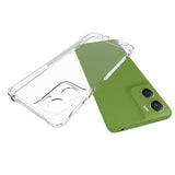 Motorola Moto G06 / G06 Power EIDERWOOD Flexible Plastic Case with Shock Absorbing Corners - Transparent