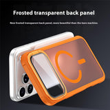 iPhone 18 Pro / 17 Pro EIDERWOOD Hybrid Plastic Case with Camera Case & Stand Function - MagSafe Compatible - Grey