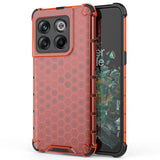 OnePlus 10T Hybrid Case - Honeycomb Red