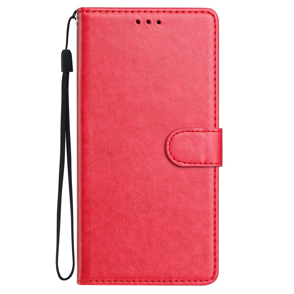 Samsung Galaxy S26 Ultra EIDERWOOD Leather Case with Strap & Card Holder - Pink
