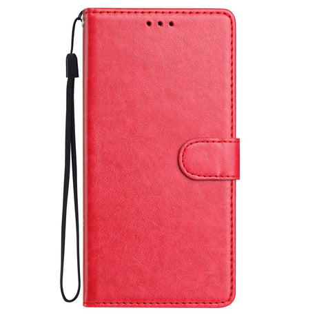 Samsung Galaxy S26 Ultra EIDERWOOD Leather Case with Strap & Card Holder - Pink