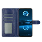 Samsung Galaxy S26 Ultra EIDERWOOD Leather Case with Strap & Card Holder - Blue