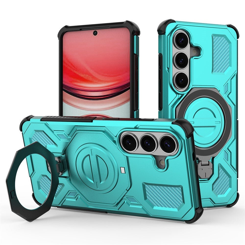 Samsung Galaxy S26 / S26 Pro EIDERWOOD Craftsman Case with Rotating Kickstand - Turquoise
