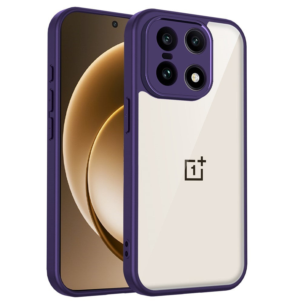 EIDERWOOD OnePlus 15 Flexible Plastic Case - Transparent/Purple
