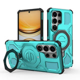 Samsung Galaxy S26 Ultra Tough Case with Kickstand - incl. 2 x Screen Protector - Turquoise