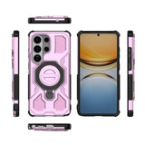 Samsung Galaxy S26 Ultra Tough Case with Kickstand - incl. 2 x Screen Protector - Pink