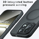 EIDERWOOD OnePlus 15 Matte MagSafe Case – Transparent/Black