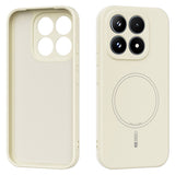 Xiaomi 17 Silicone Case - MagSafe Compatible - Beige
