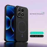 Xiaomi 17 Silicone Case - MagSafe Compatible - Black