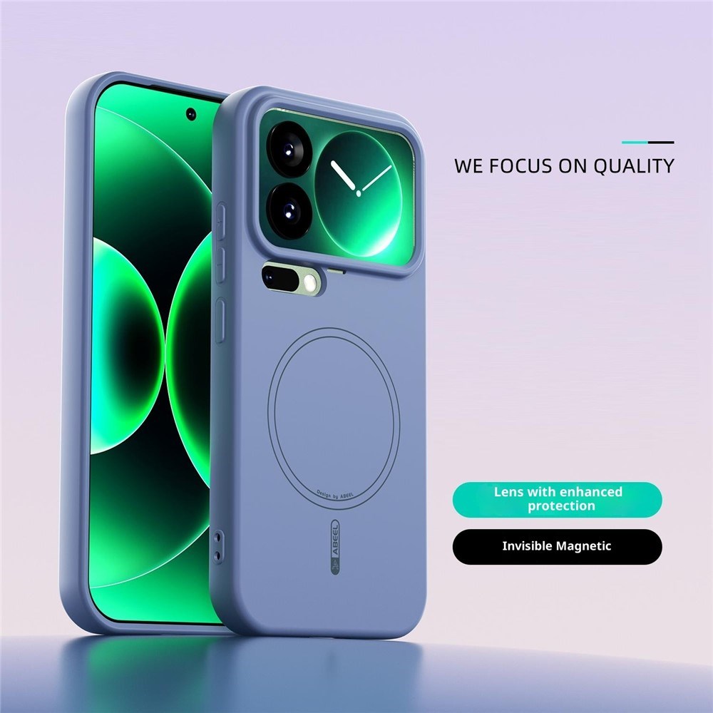 Xiaomi 17 Pro Silicone Case - MagSafe Compatible - Blue