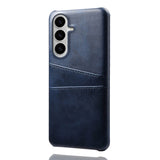 Samsung Galaxy S26 / S26 Pro EIDERWOOD Faux Leather Case with Card Holder - Blue