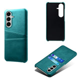 Samsung Galaxy S26 / S26 Pro EIDERWOOD Faux Leather Case with Card Holder - Green