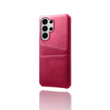 Samsung Galaxy S26 Ultra EIDERWOOD Faux Leather Case with Card Holder - Pink