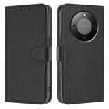 Honor Magic8 Lite EIDERWOOD Faux Leather Flip Case with Wallet - Black