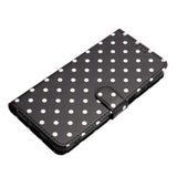 EIDERWOOD Xiaomi 17 Pro Max Faux Leather Flip Case w. Polka Design - Black