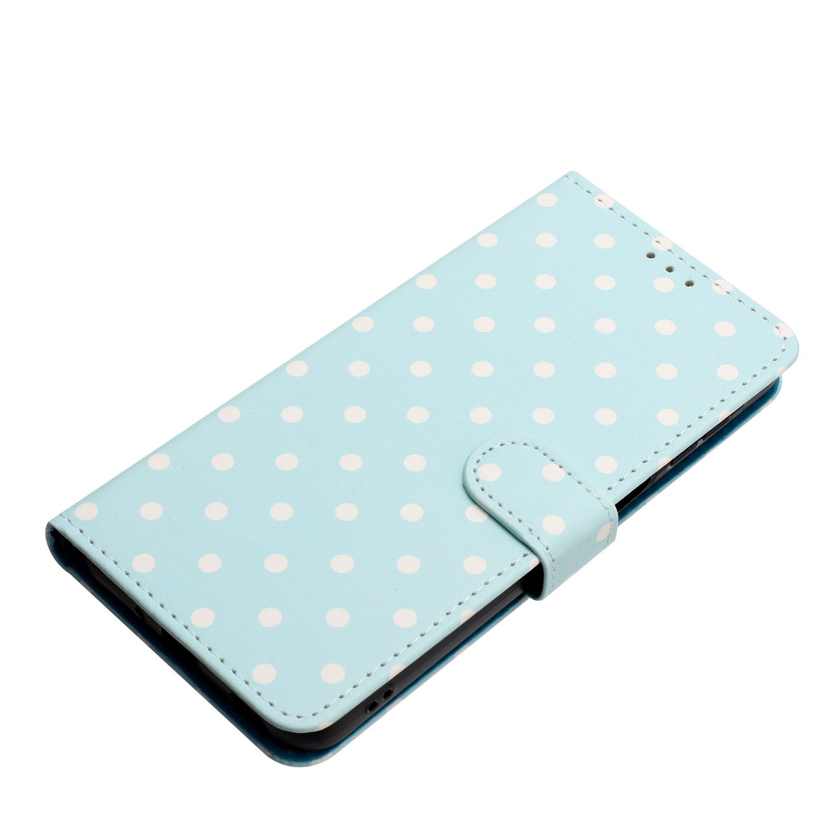 EIDERWOOD Xiaomi 17 Pro Max Faux Leather Flip Case w. Polka Design - Blue