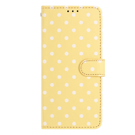 EIDERWOOD Xiaomi 17 Pro Faux Leather Flip Case w. Polka Design - Yellow