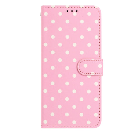 EIDERWOOD Xiaomi 17 Pro Faux Leather Flip Case w. Polka Design - Pink