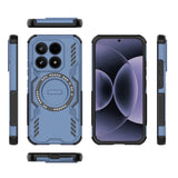 Xiaomi 17 EIDERWOOD Tough Hybrid Case w. Heat Dissipation - Blue