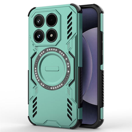 Xiaomi 17 EIDERWOOD Tough Hybrid Case w. Heat Dissipation - Green